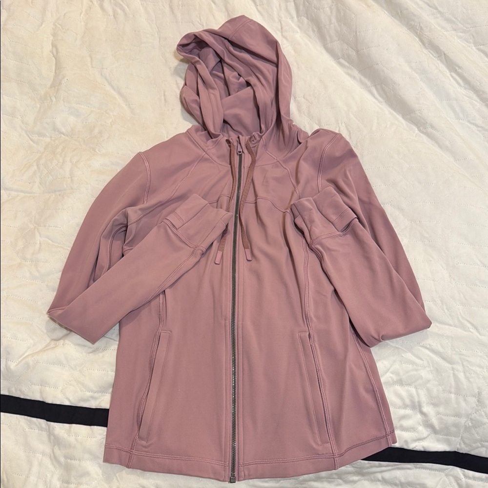 🍋Lululemon Hooded Define Jacket Pink Taupe🍋